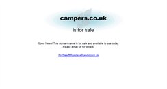 Desktop Screenshot of campers.co.uk