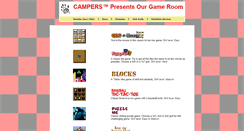 Desktop Screenshot of games.campers.com